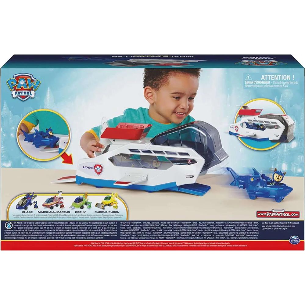 Paw Patrol Aqua Whale Patroller