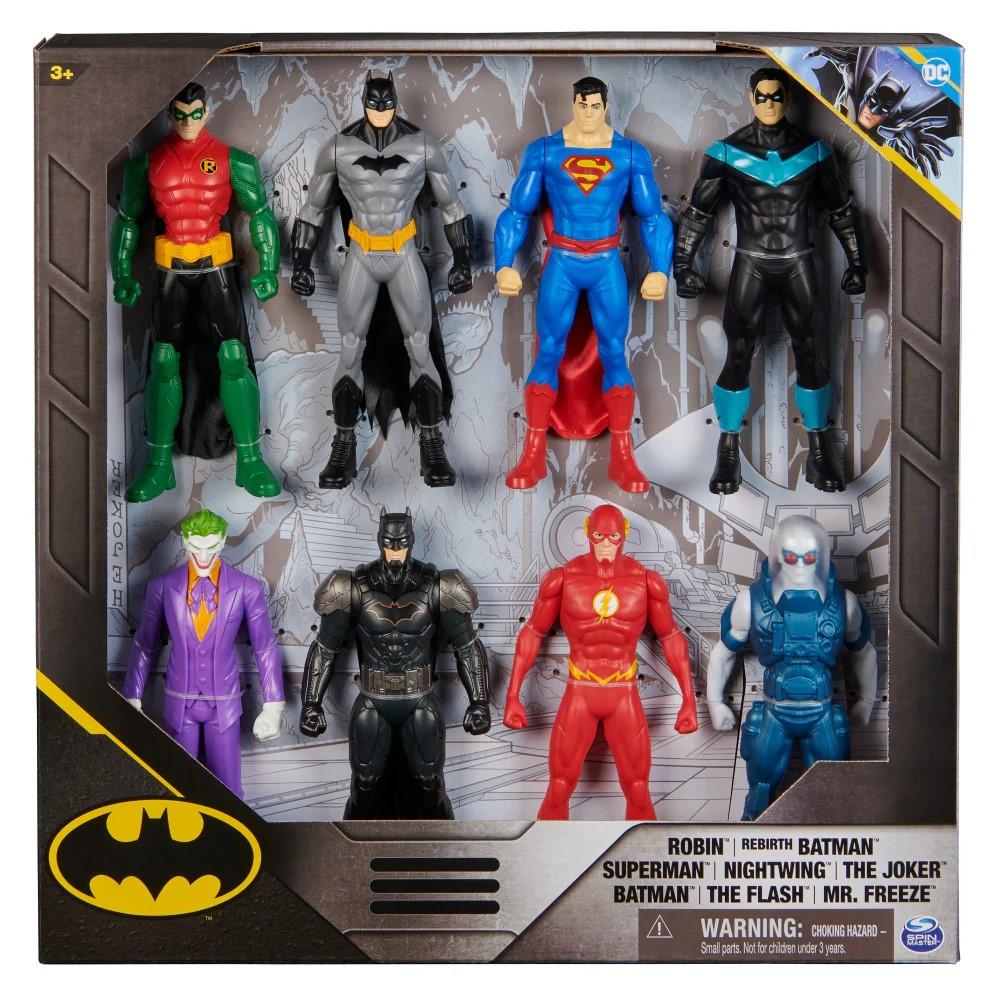 Dc Batman Figure 6 Inch 8 Pack