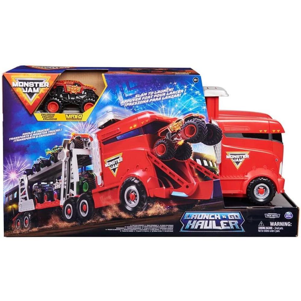 Monster Jam 1:64 Launch and Go Hauler Monster Jam 1:64 Launch and Go Hauler