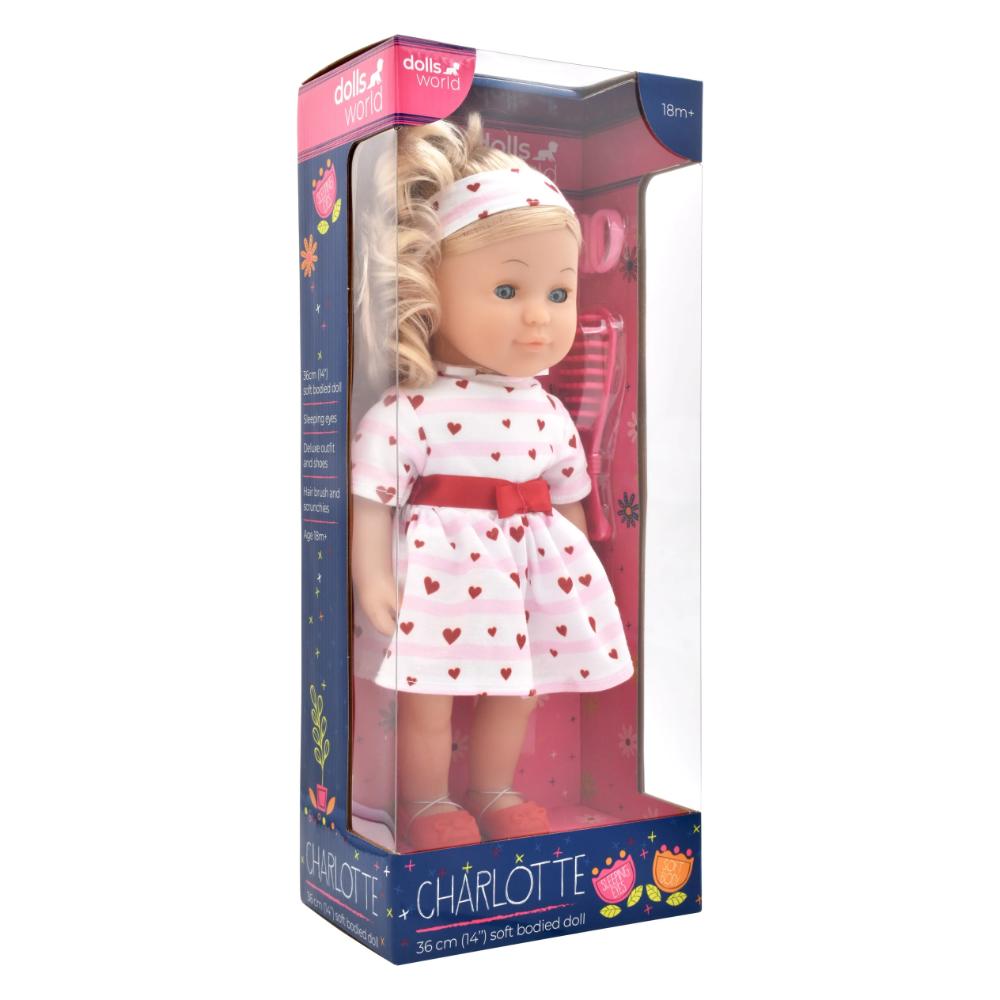 Dolls World Charlotte Outfit Hearts