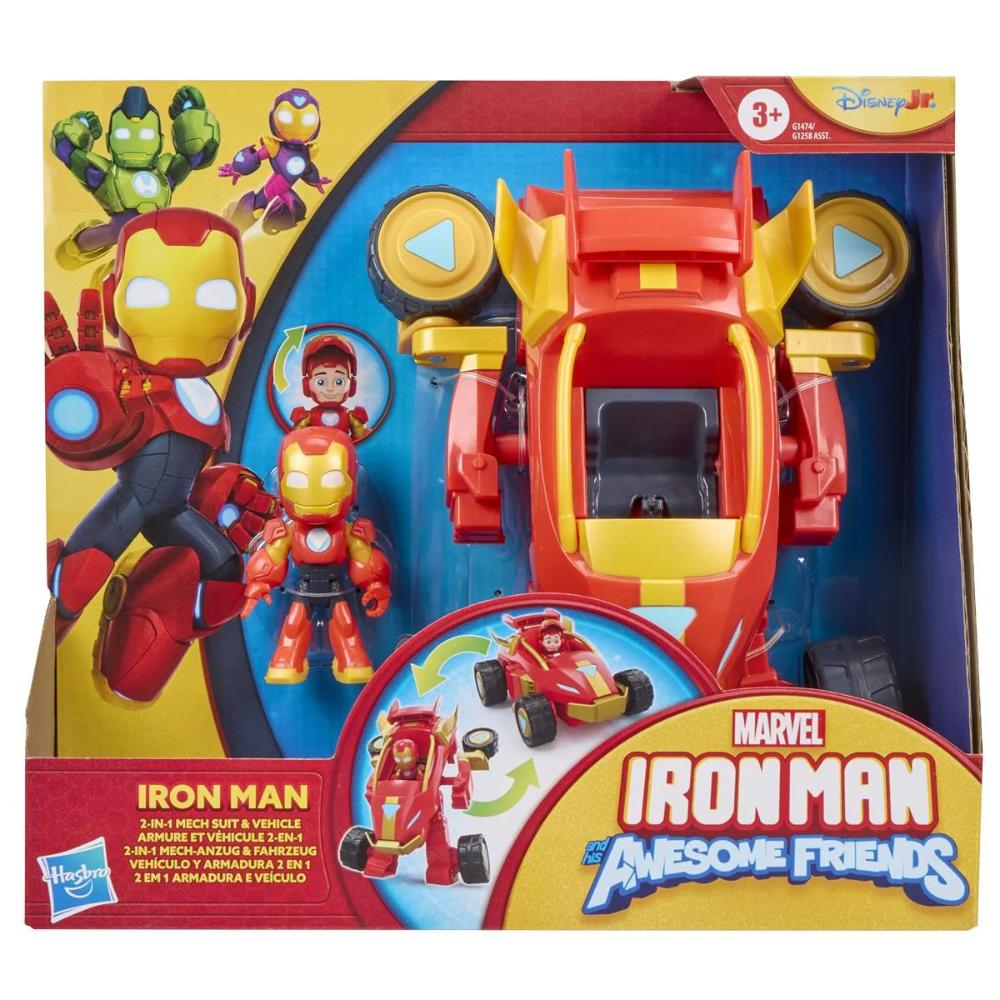 IRON MAN AND FRIENDS 2IN1 MECH ASSORTED IRON MAN AND FRIENDS 2IN1 MECH ASSORTED