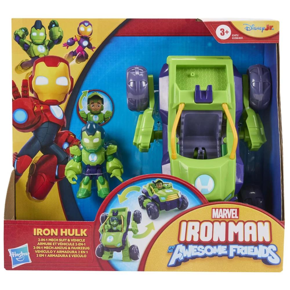 IRON MAN AND FRIENDS 2IN1 MECH ASSORTED IRON MAN AND FRIENDS 2IN1 MECH ASSORTED