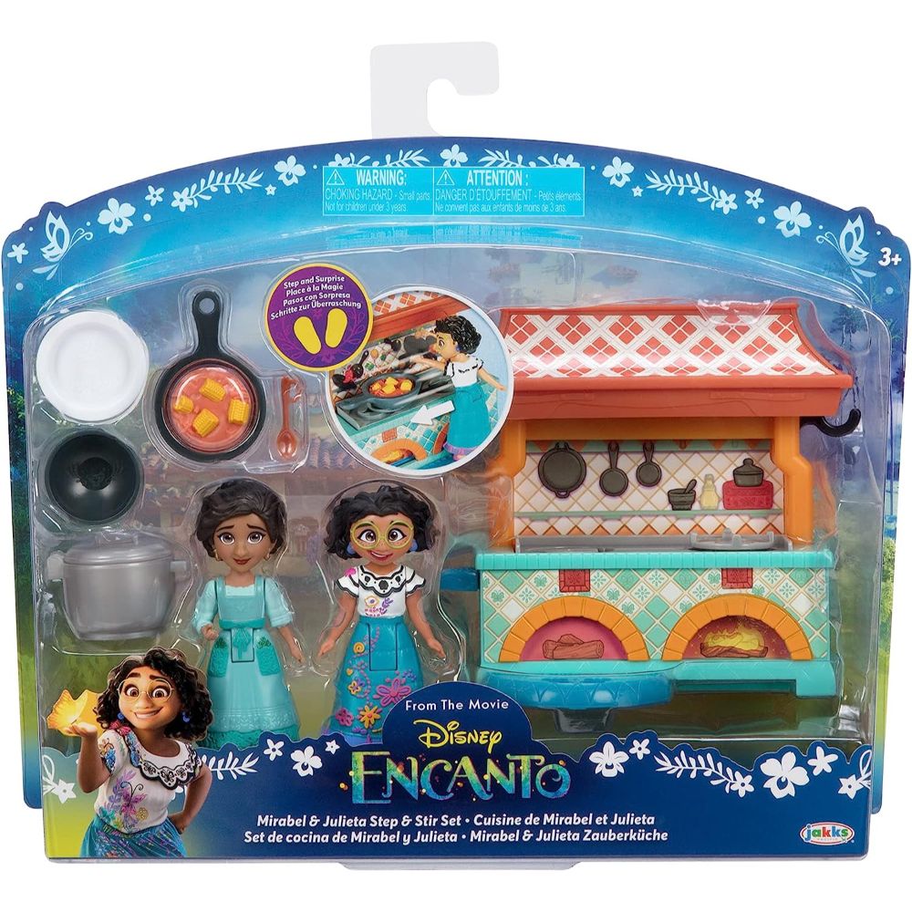 Jakks Pacific - Disney Encanto Mirabel & Julieta Step And Stir Set Jakks Pacific - Disney Encanto Mirabel & Julieta Step And Stir Set