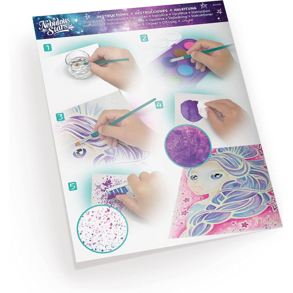 Nebulous Stars Magic Water Color Nebulia