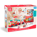 Hola 4i n 1 Push Walker & Ride-on Learning Train