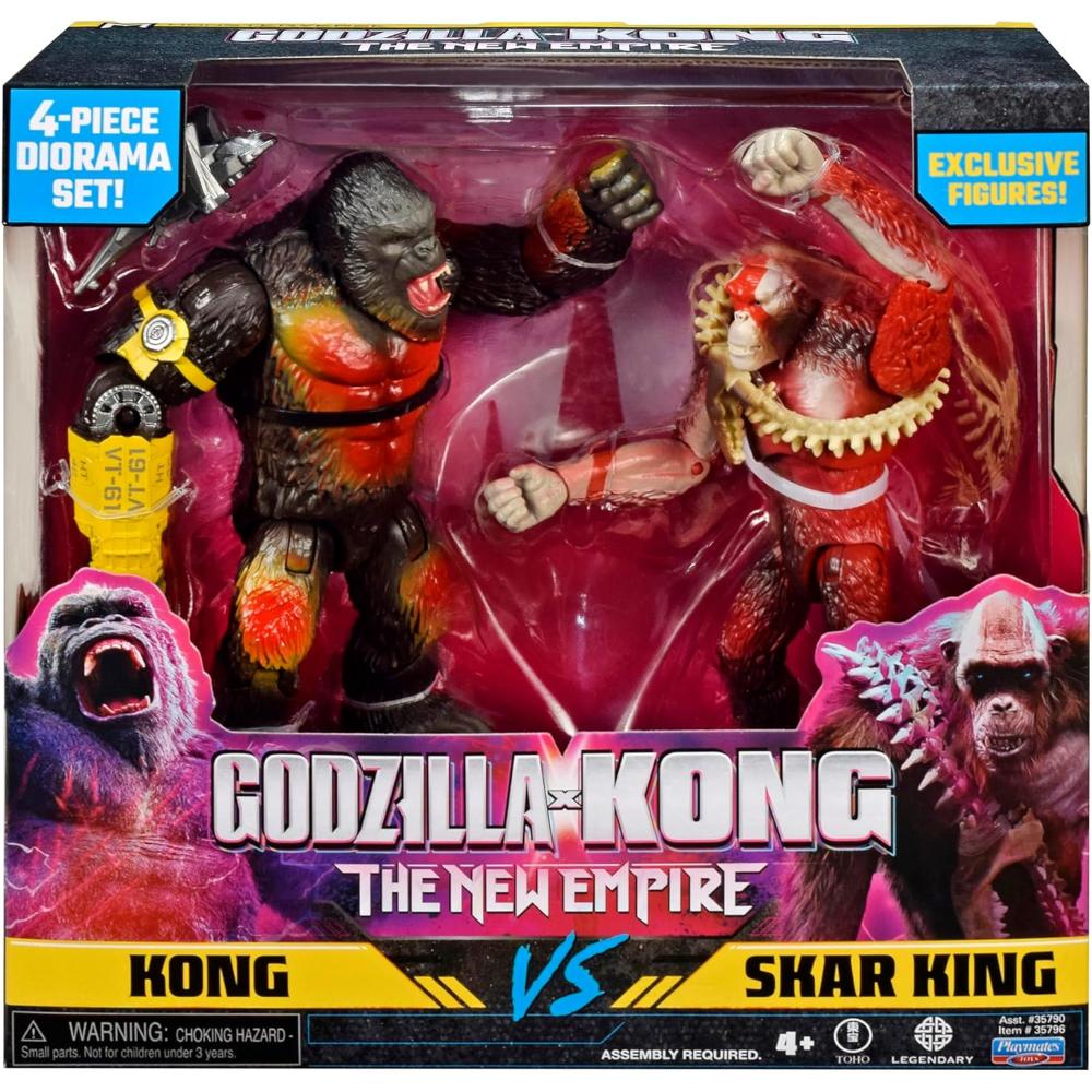 Godzilla Kong Vs Skar King