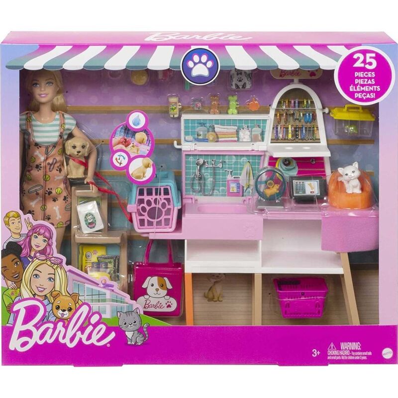 Barbie Pet Supply Store Playset