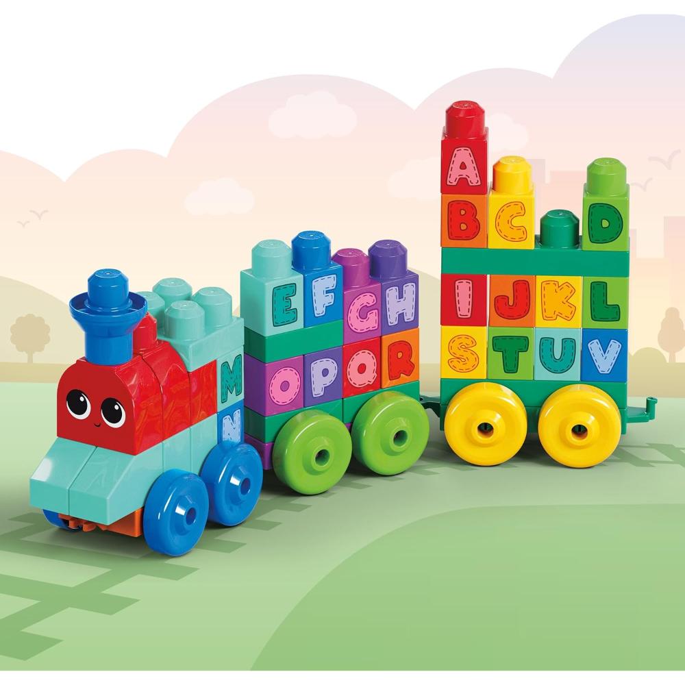 Mega Bloks ABC Learning Train