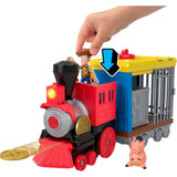 Toy Story Imaginext Woody's Round Up Train Toy Vehicle With Lights & Sounds