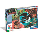 Clementoni Puzzle 104 pieces Dragon Trainer Puzzle