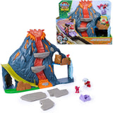 Paw Patrol The Dino Movie With Super Lava Blast Volcano Playset