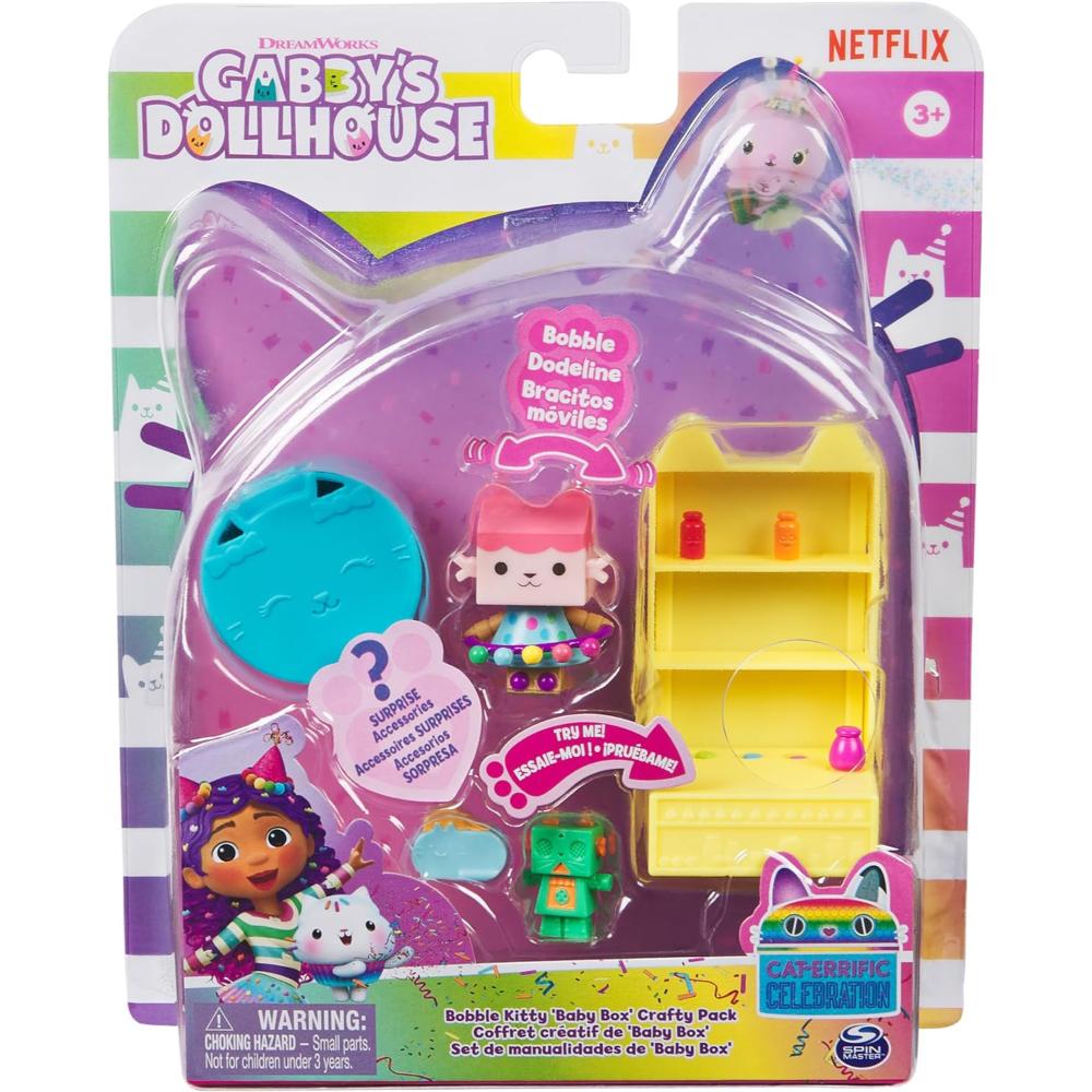 Gabby's Dollhouse Gabbys Bobble Kitty Furn Assorted