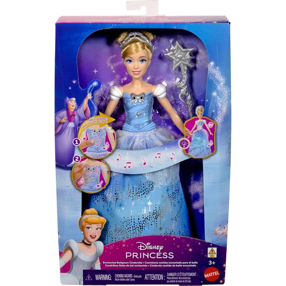 Disney Princess Enchanted Ballgown Cinderella Fashion Doll Disney Princess Enchanted Ballgown Cinderella Fashion Doll
