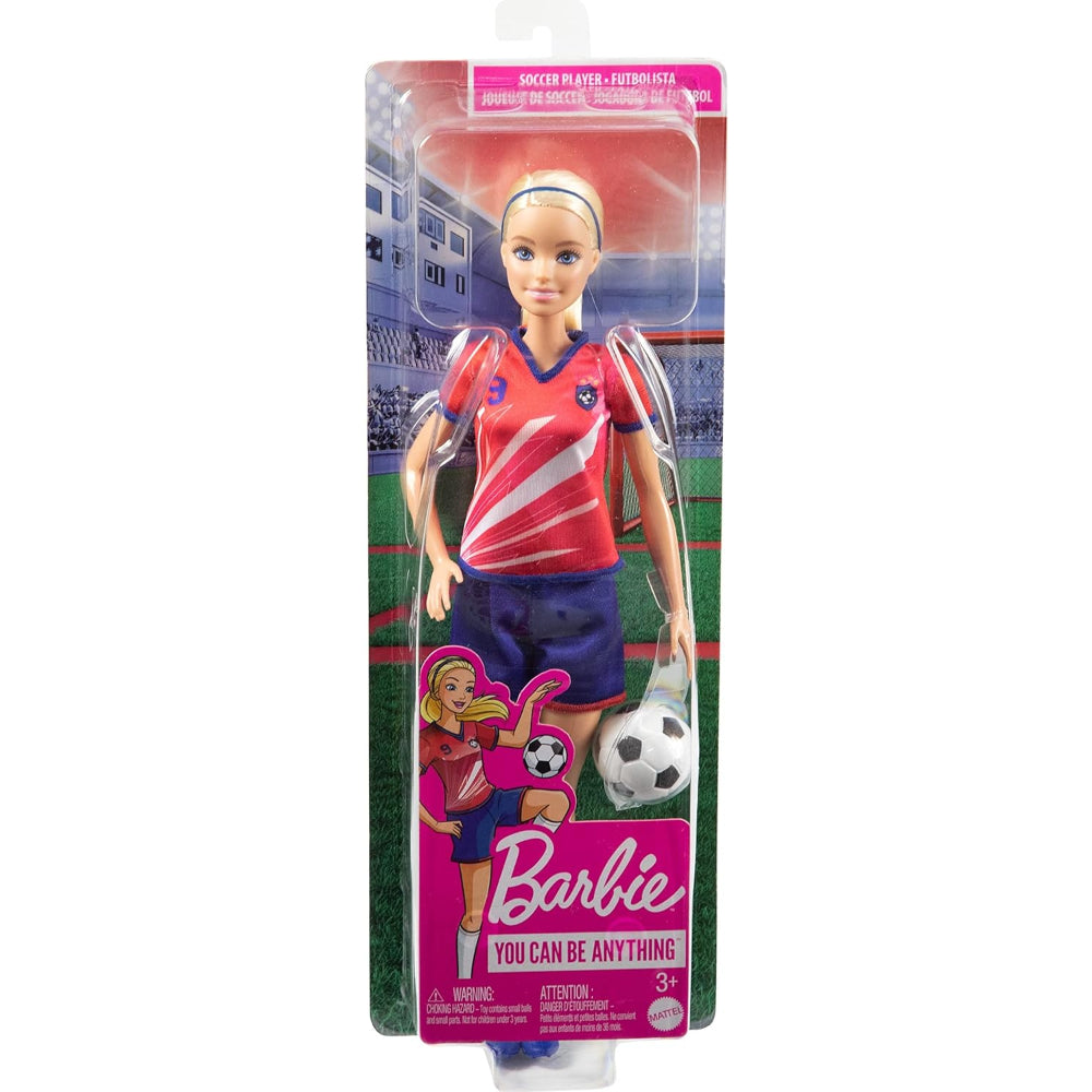 Barbie Career Soccer Doll Blonde