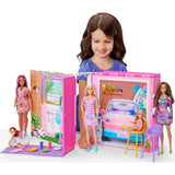 Barbie Getaway Doll House With Barbie Doll