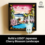 LEGO Japanese Cherry Blossom Landscape