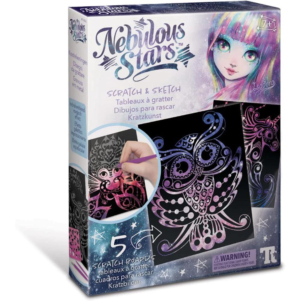Nebulous Stars Scratch & Sketch, Scratch Art Set Nebulous Stars Scratch & Sketch, Scratch Art Set