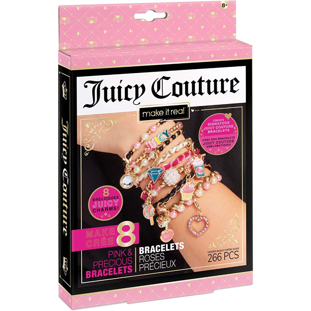 Make It Real Juicy Couture Pink Precious Bracelets