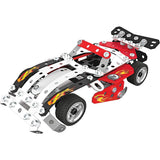Meccano 10-in-1 Racing Vehicles Set (225 Pieces)