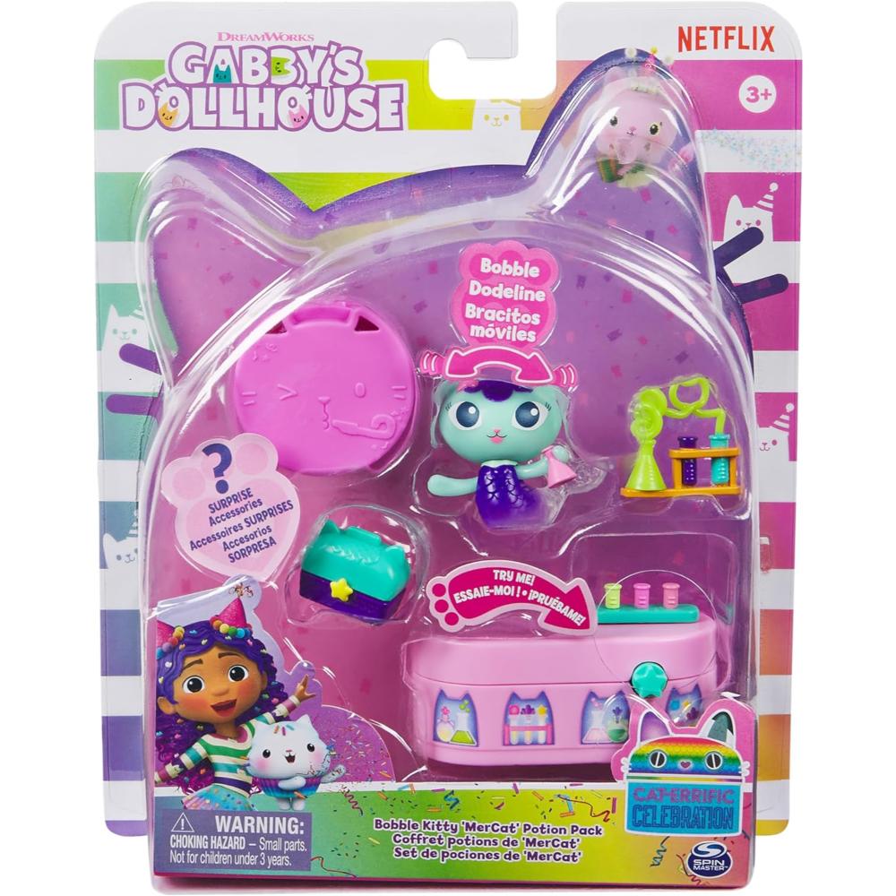 Gabby's Dollhouse Gabbys Bobble Kitty Furn Assorted