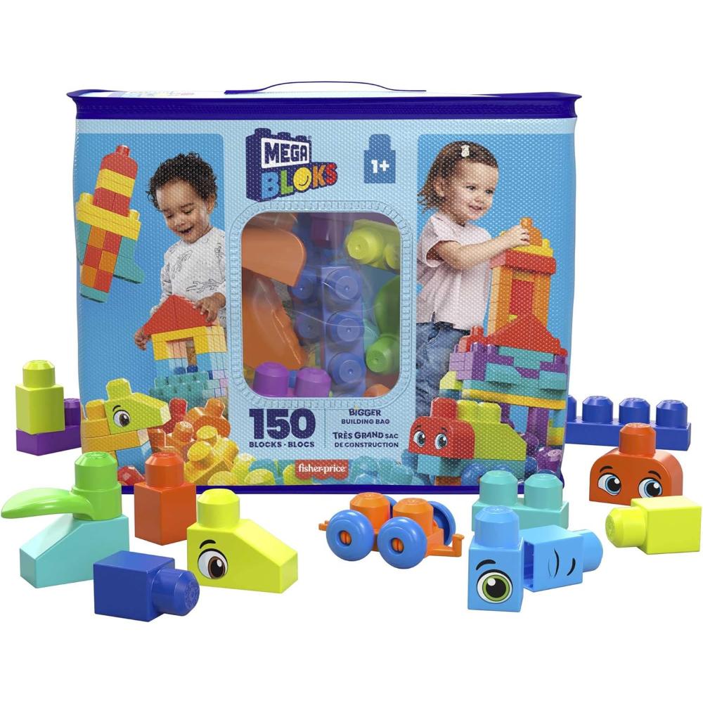 Mega Bloks Bigger Building Bag 150 Blocks