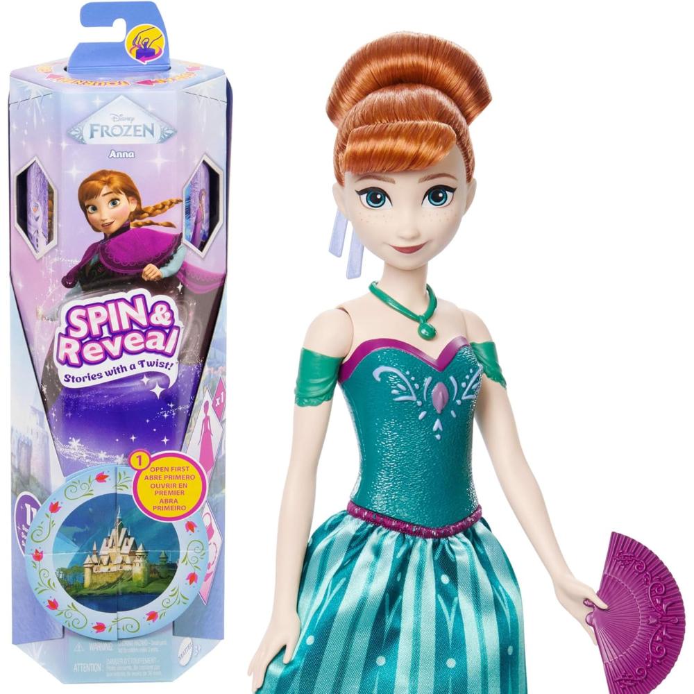 Disney Frozen Spin & Reveal Anna Fashion Doll