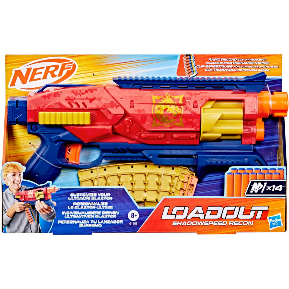 Nerf Loadout Shadowspeed Recon Blaster