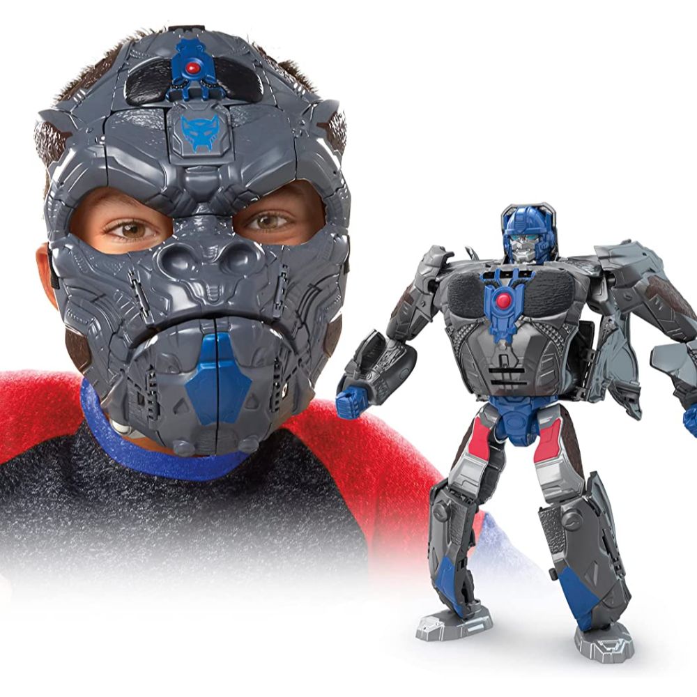 Transformers Rise of The Beasts Optimus Primal 2in1 Converting Mask
