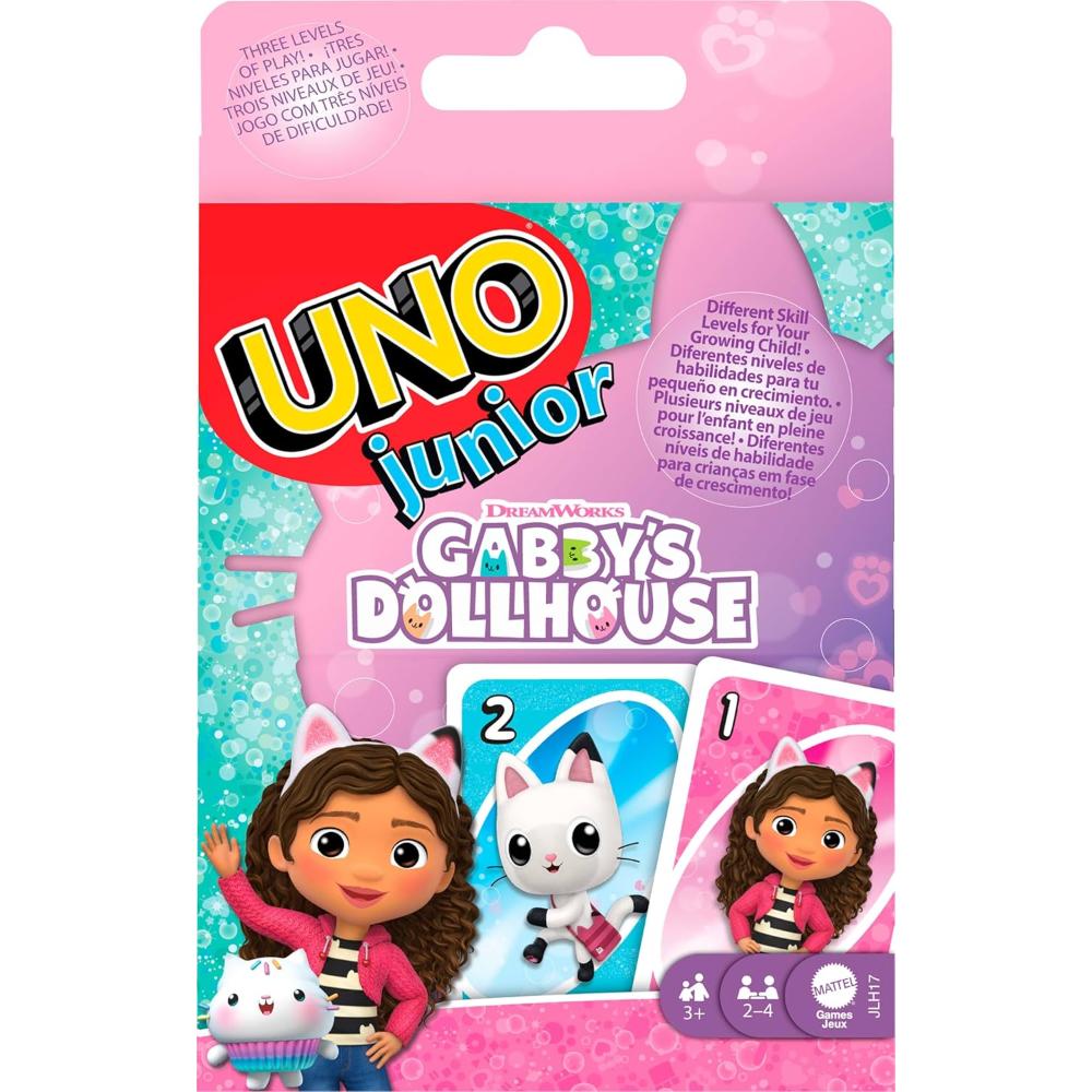 UNO Junior Gabby’s Dollhouse Card Game