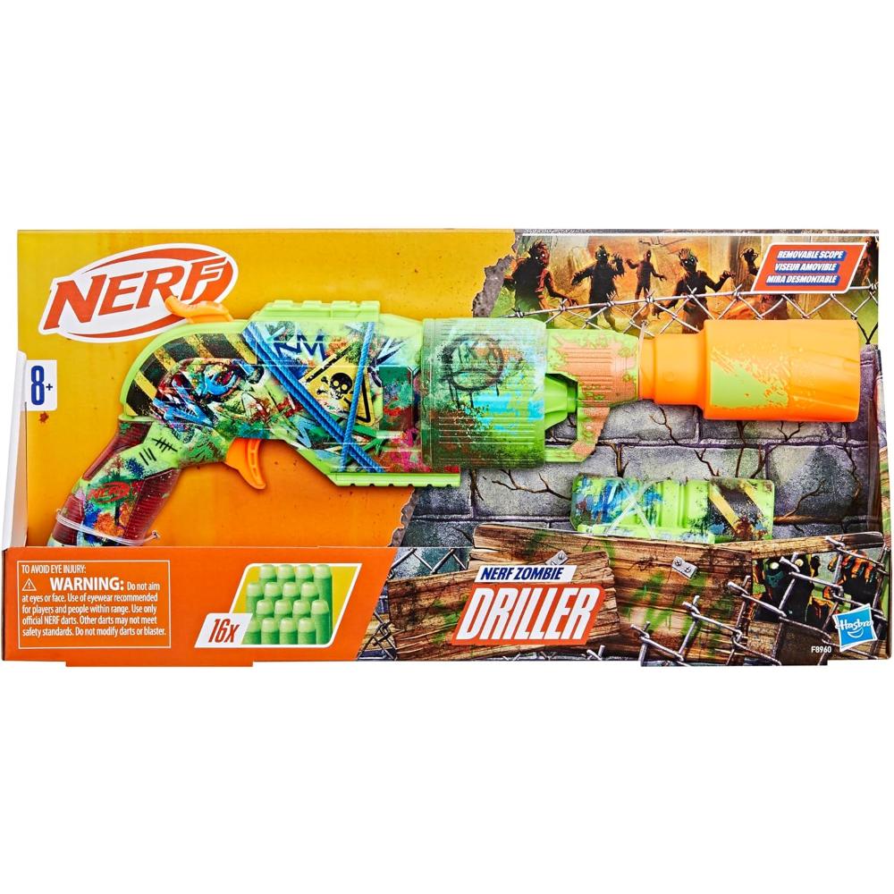 Nerf Zombie Driller Dart Blaster Nerf Zombie Driller Dart Blaster