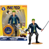 One Piece Zoro 6-Inch Action Figure with 5 Accessories