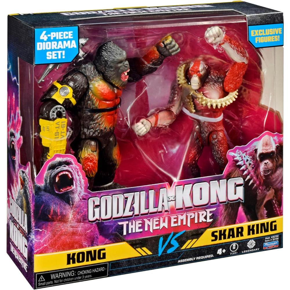 Godzilla Kong Vs Skar King