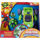 Marvel Iron Man and his Awesome Friends Iron Hulk 2-In-1 Mech Suit