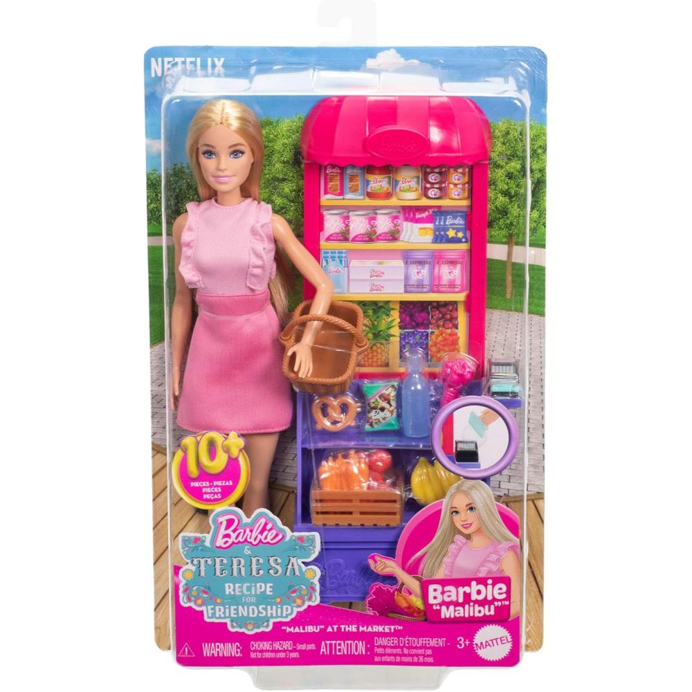 Barbie And Teresa Recipe For Friendship Malibu At The Market Doll & Playset With 11 Accessories Barbie And Teresa Recipe For Friendship Malibu At The Market Doll & Playset With 11 Accessories