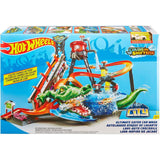 Hot Wheels Color Shifters Ultimate Gator Car Wash Playset