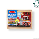 Melissa & Doug - Vehicle Puzzle In A Box