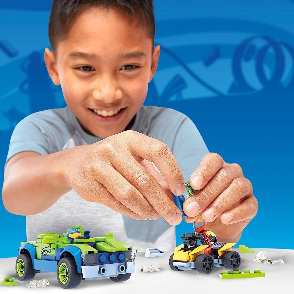 Hot Wheels Mega Construx Off-Duty and ATV Construction Set