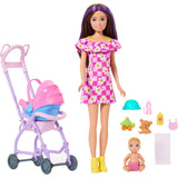 Barbie Skipper Babysitters Inc. Playset with Brunette Doll