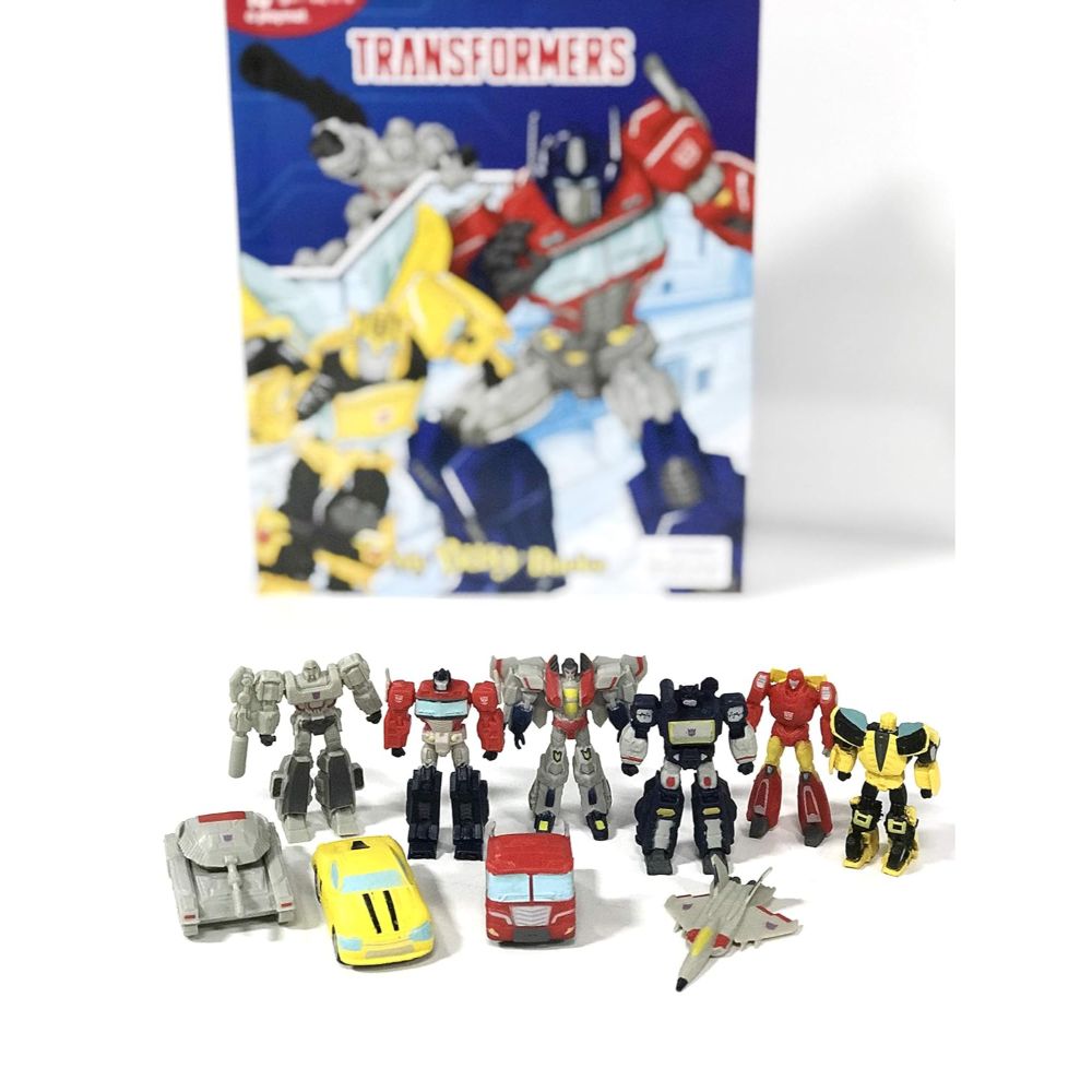 Phidal Transformers My Busy Book with 10 Figurines