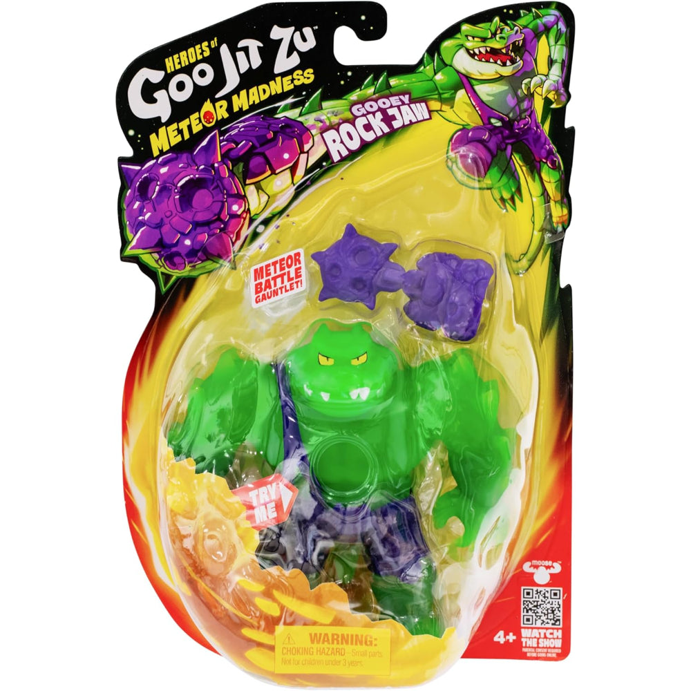 Heroes Of Goo Jit Zu S13 Meteor Madness Hero Pack Gooey Rock Jaw
