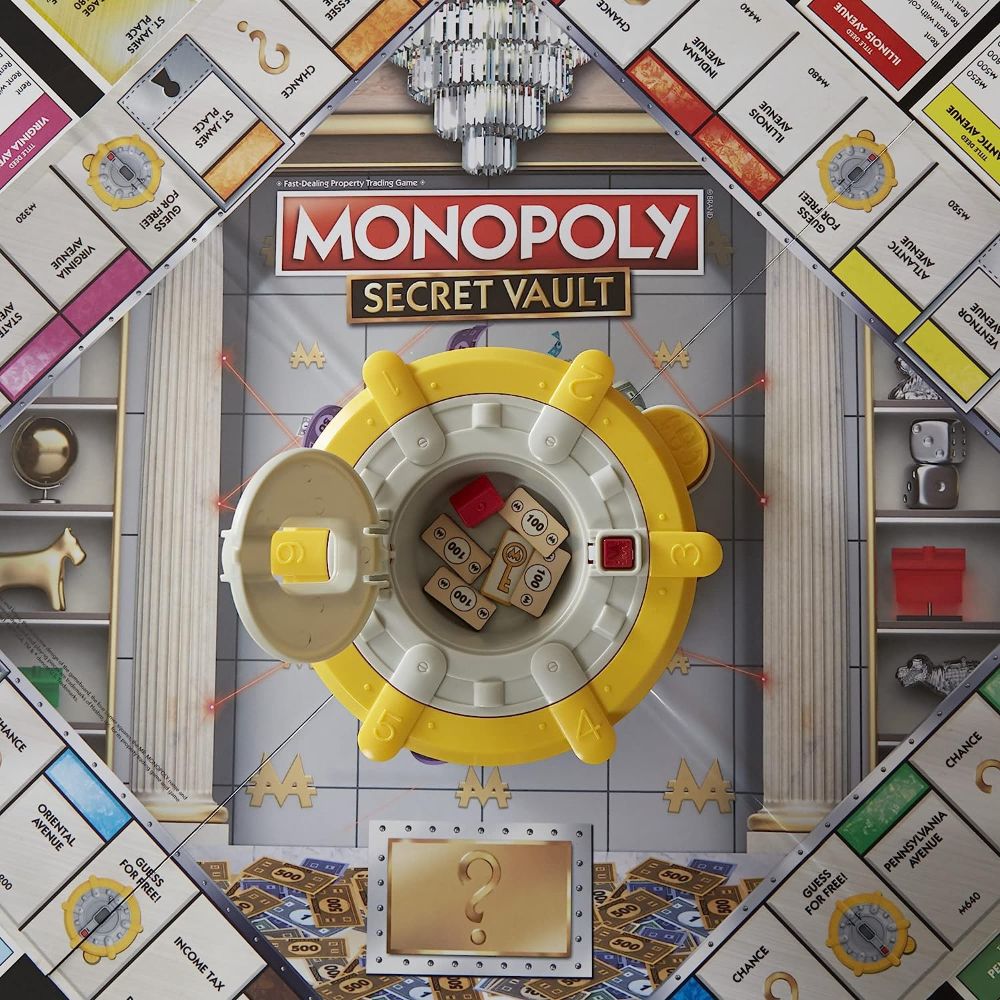 Monopoly Secret Vault Board Game Monopoly Secret Vault Board Game