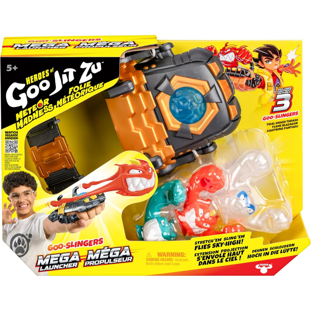 Heroes Of Goo Jit Zu Meteor Madness Goo Slingers Mega Launcher