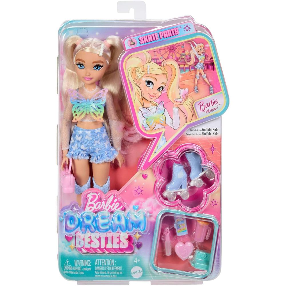 Barbie Dream Besties Roller Skating Fashion Doll