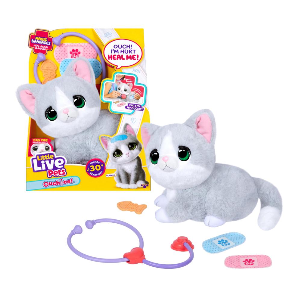 Little Live Pets Little Live Pets Ouchies Single Mittens Kitty