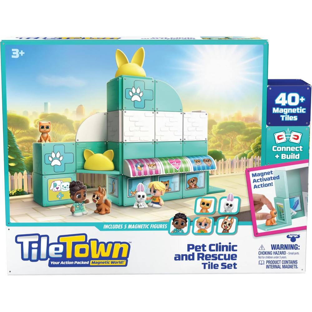 Tile Town Pet Clinic Rescue Tile Set