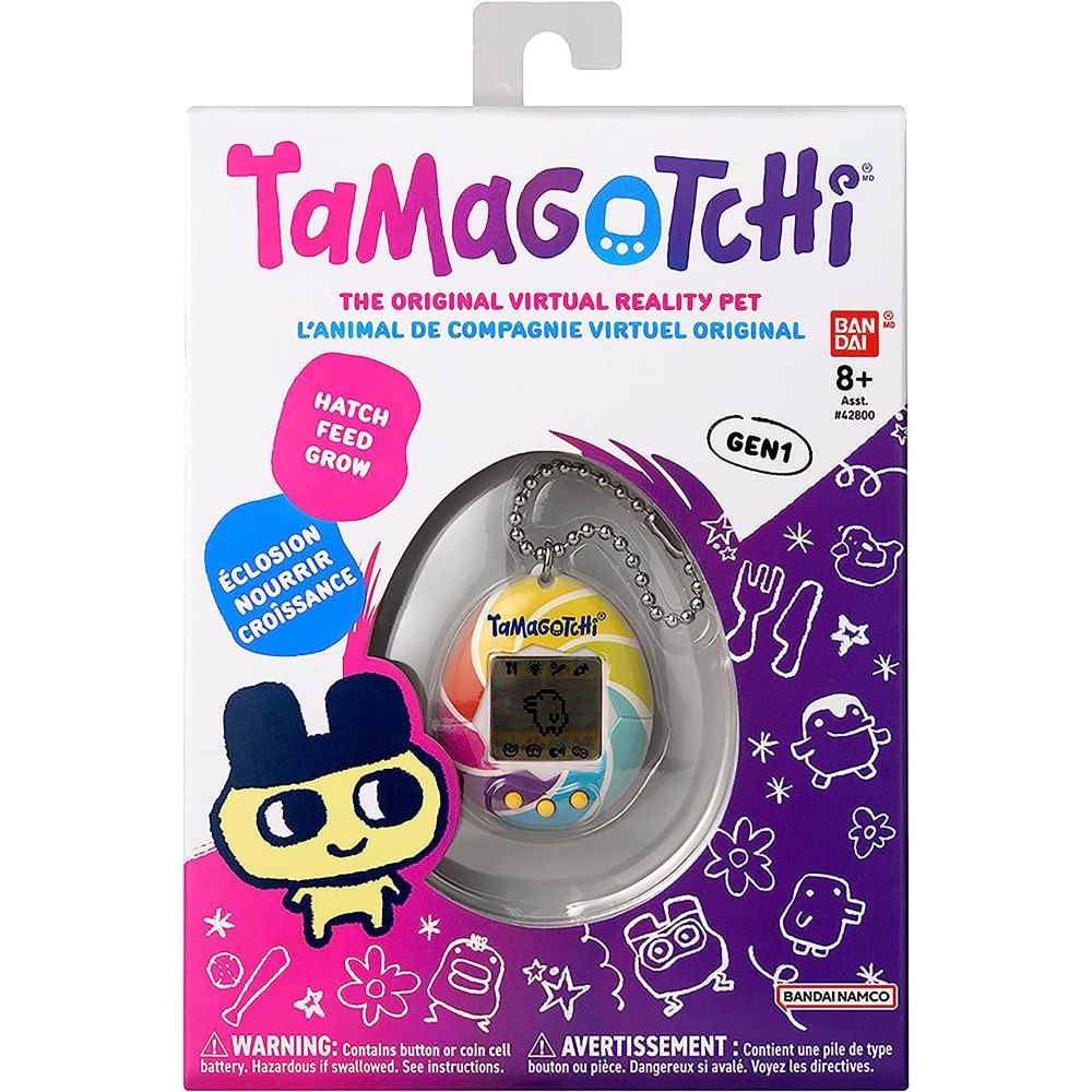 Tamagotchi Solid Candy Swirl Virtual Pet