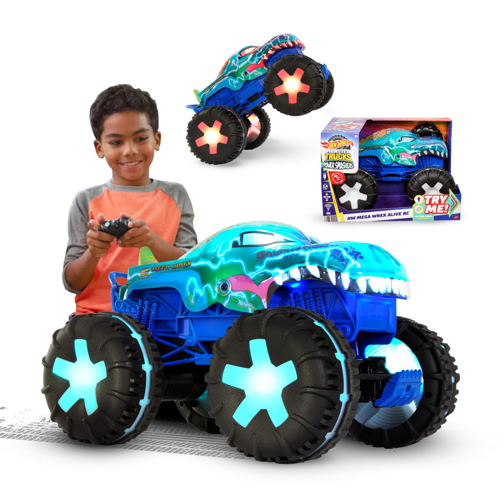 Hot Wheels RC 1 15 Monster T Mega Wrex Alive Hot Wheels RC 1 15 Monster T Mega Wrex Alive