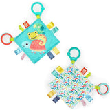 Bright Starts Fuzzy Feelies Soothing Blankie