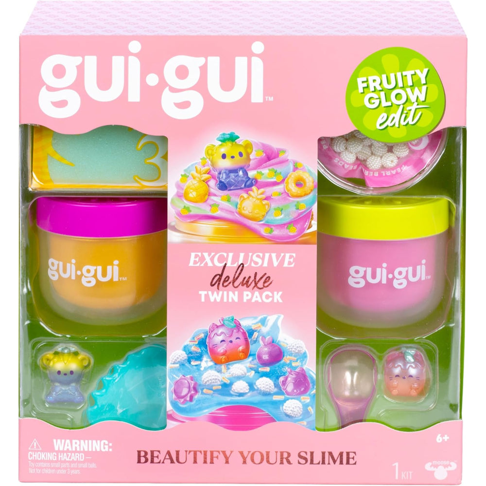 GUI GUI Slime Fruit Glow Deluxe Twin Pack