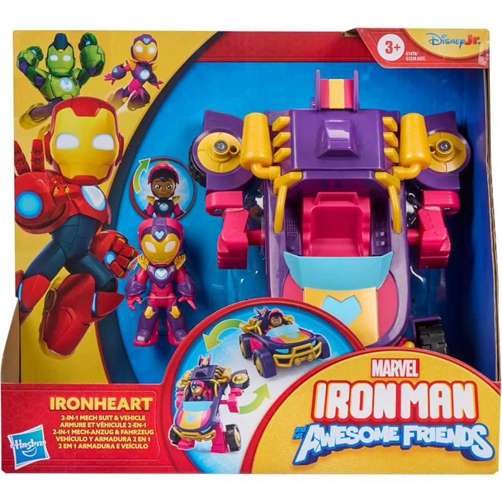 IRON MAN AND FRIENDS 2IN1 MECH ASSORTED IRON MAN AND FRIENDS 2IN1 MECH ASSORTED